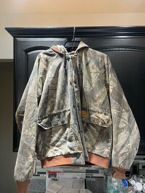 DUXBAK RealTree Camo Hunting Jacket Men's Size XL / regular USA XL Reg